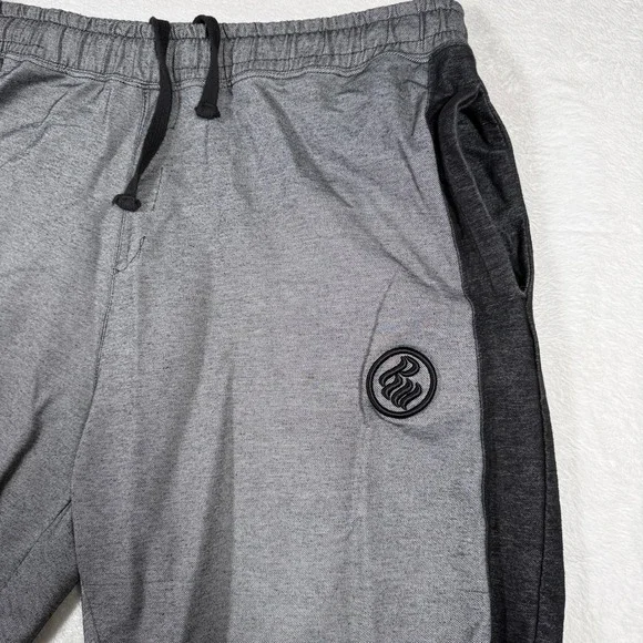 Rocawear Mens Gray Athletic Shorts Size 2XL Embroidered Logo Elastic Waist‎ - Picture 2 of 11